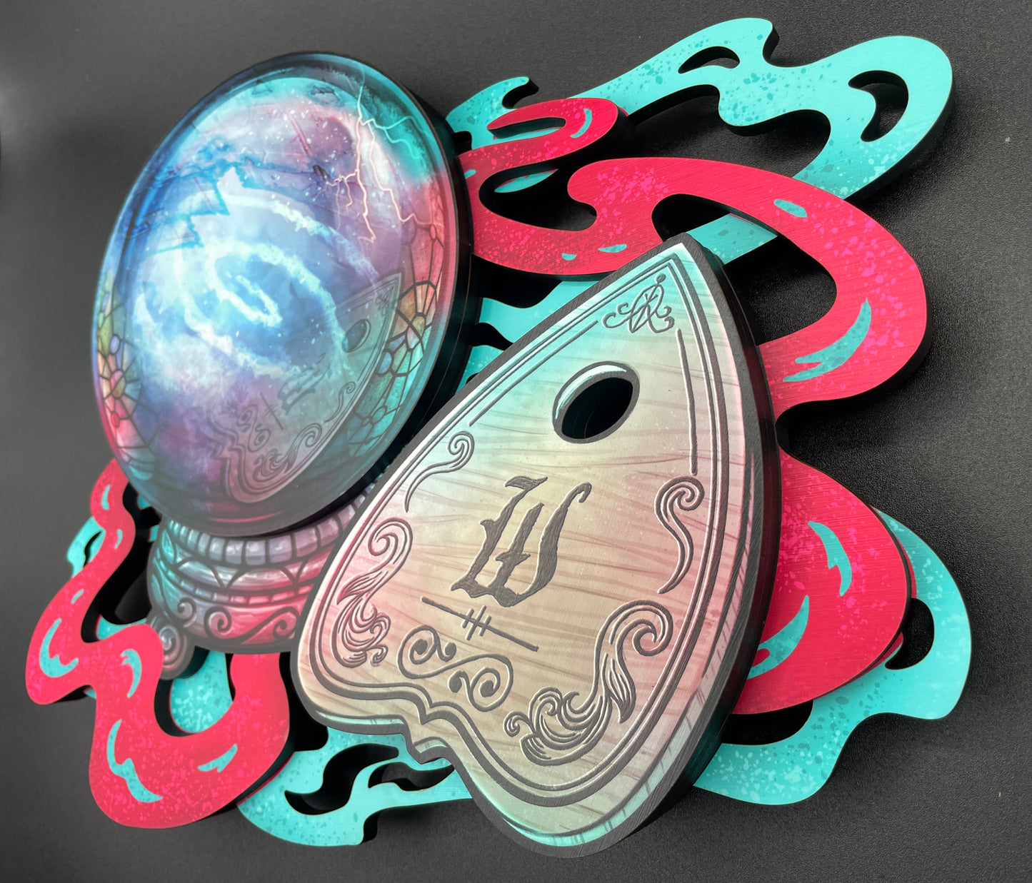 PREORDER: Mystery House Pinball • Seance Woodcut