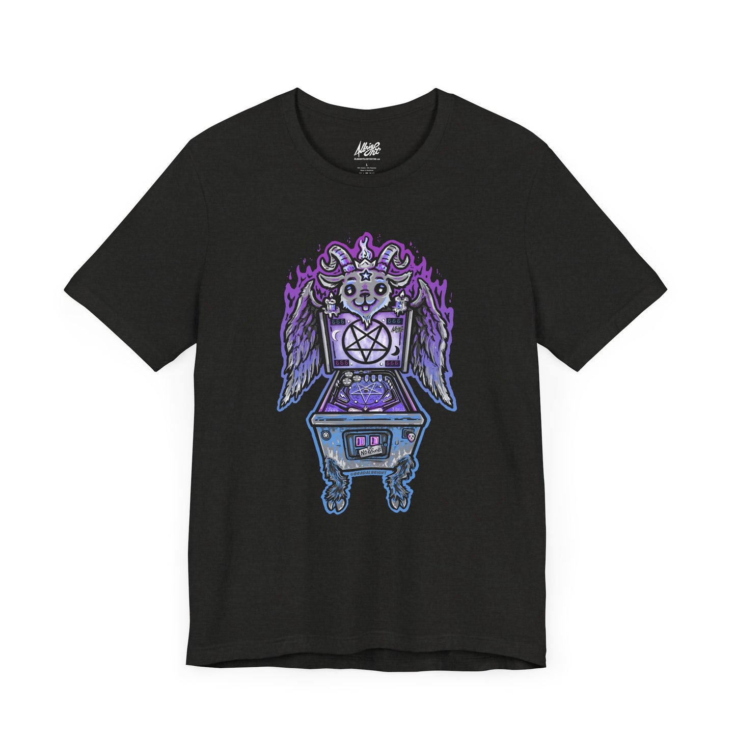 Cutest Damned Pinball Baphomet Tee
