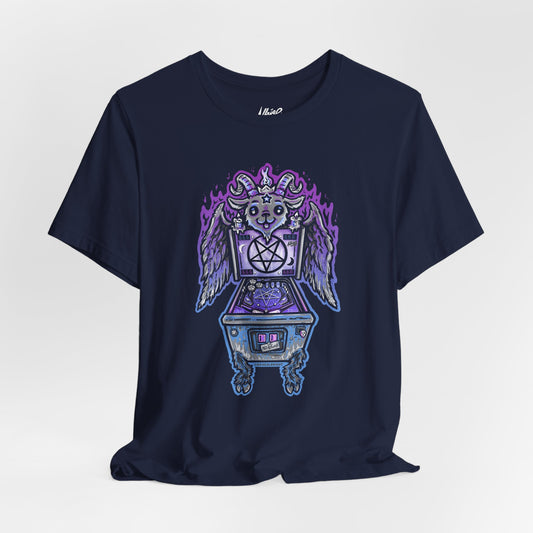 Cutest Damned Pinball Baphomet Tee