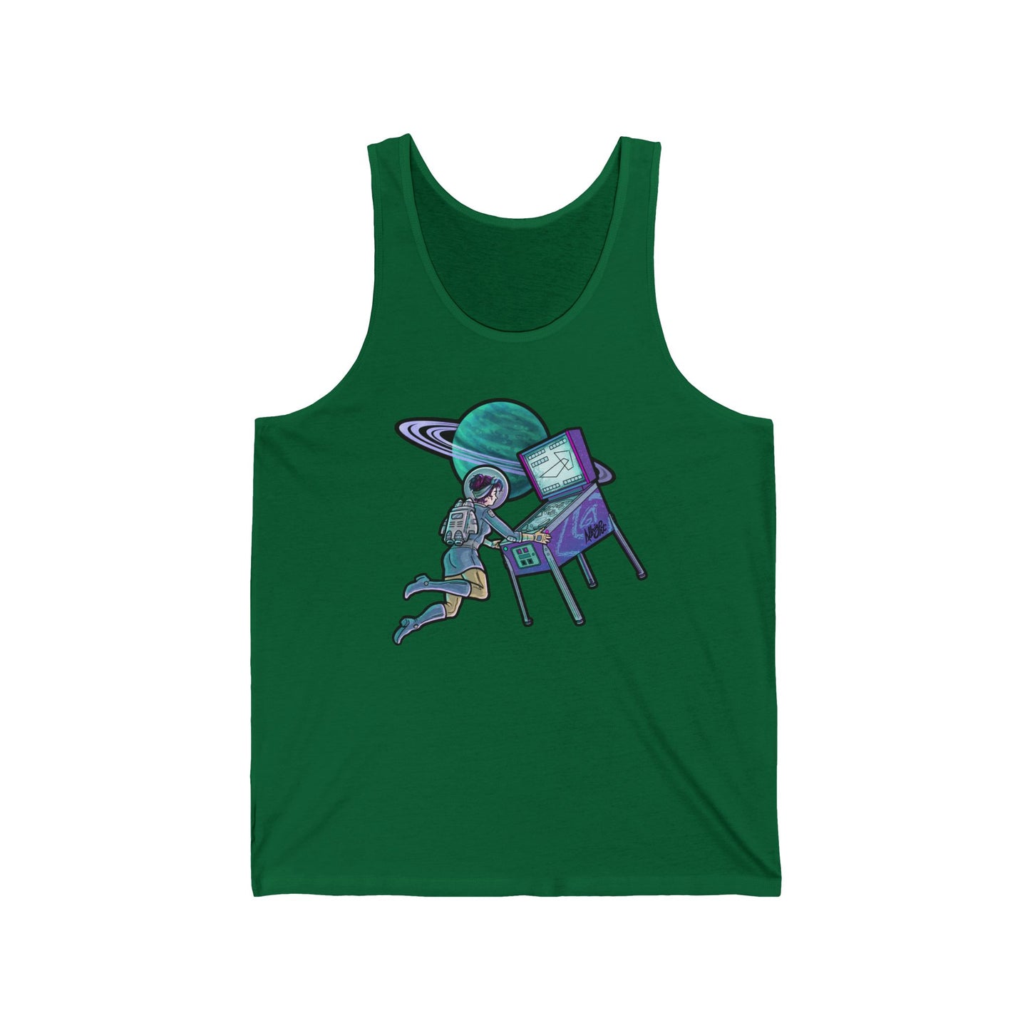 Spacegirl Pinball Graphic Tank Top