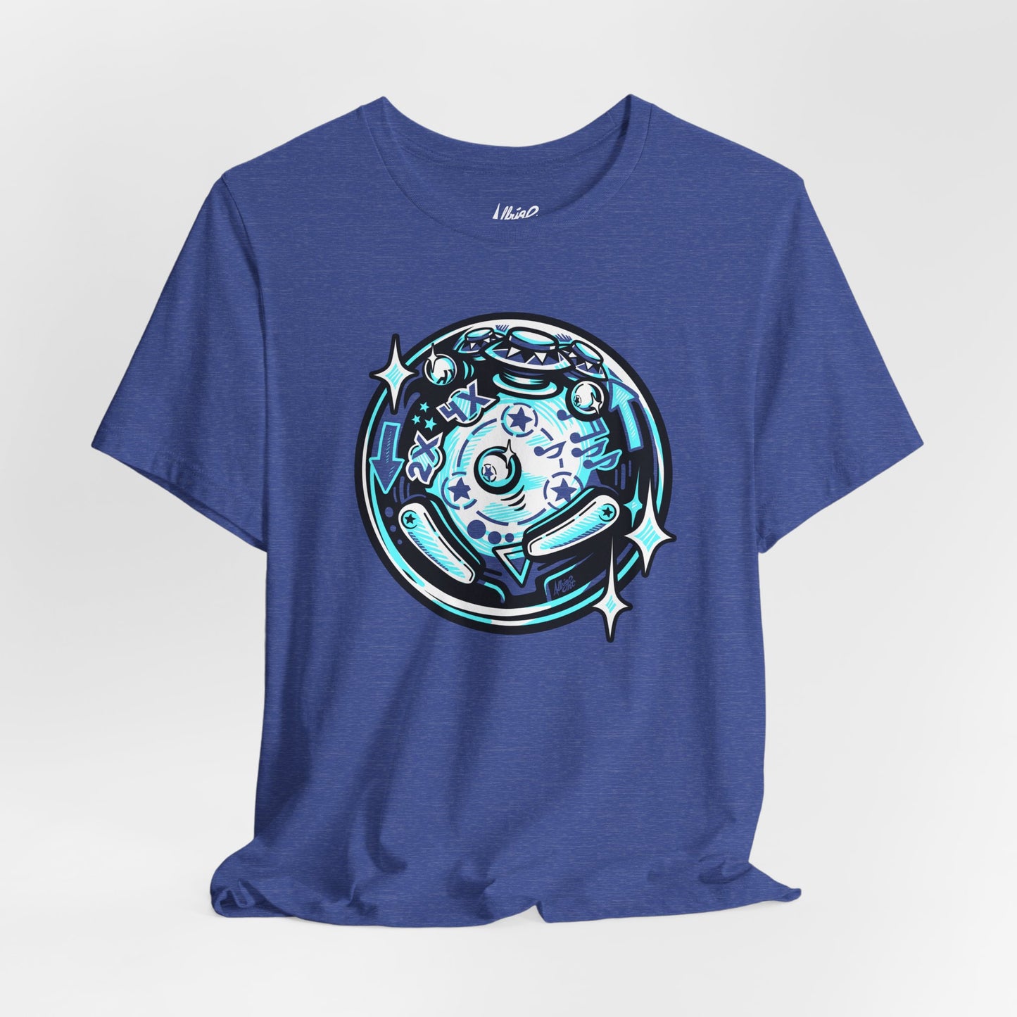 Pinball Reflections - Premium Bella+Canvas Jersey Short Sleeve Tee