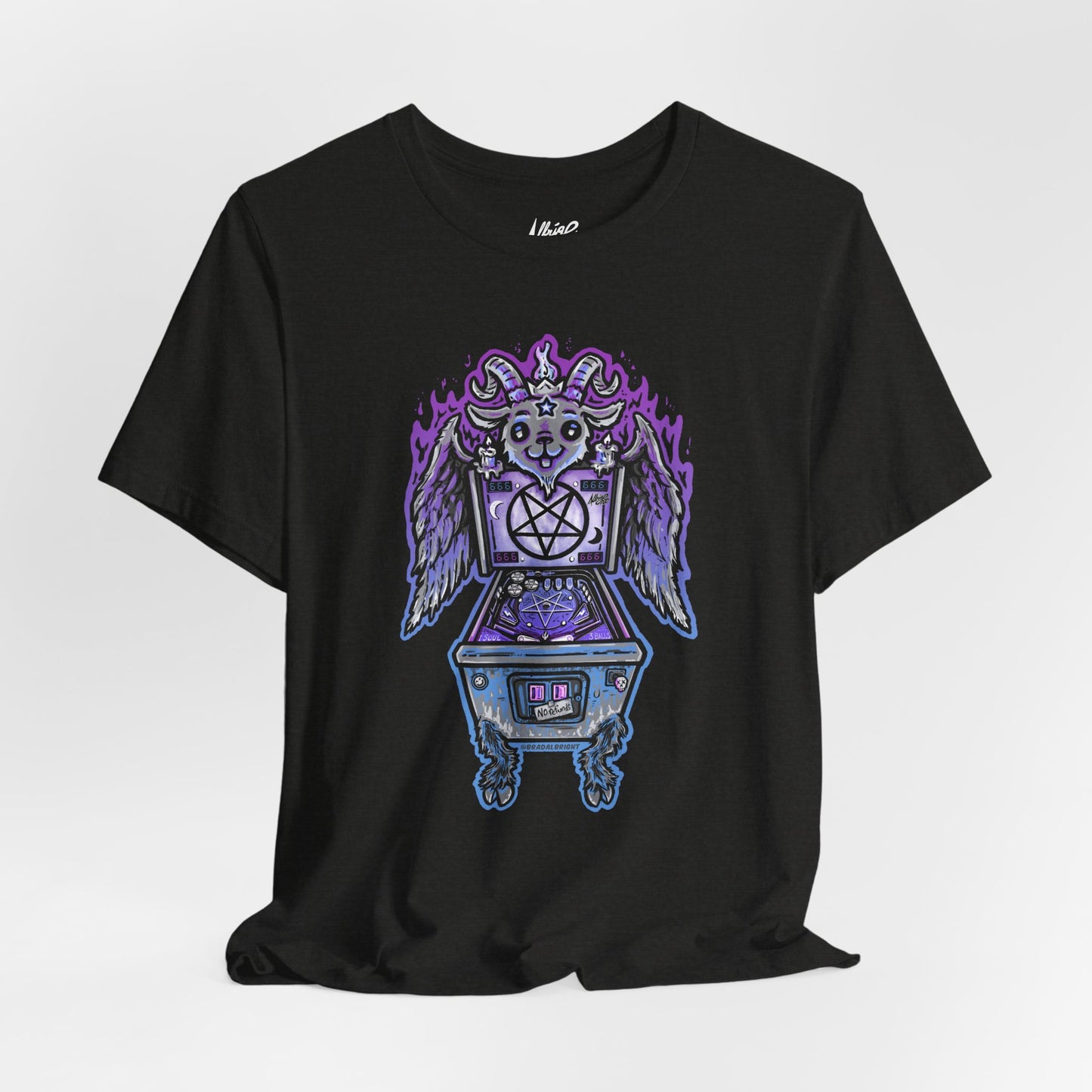 Cutest Damned Pinball Baphomet Tee