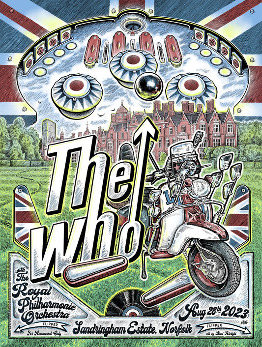 The Who Official - Live at Sandringham - Brad Albright - LTD Artist Proof