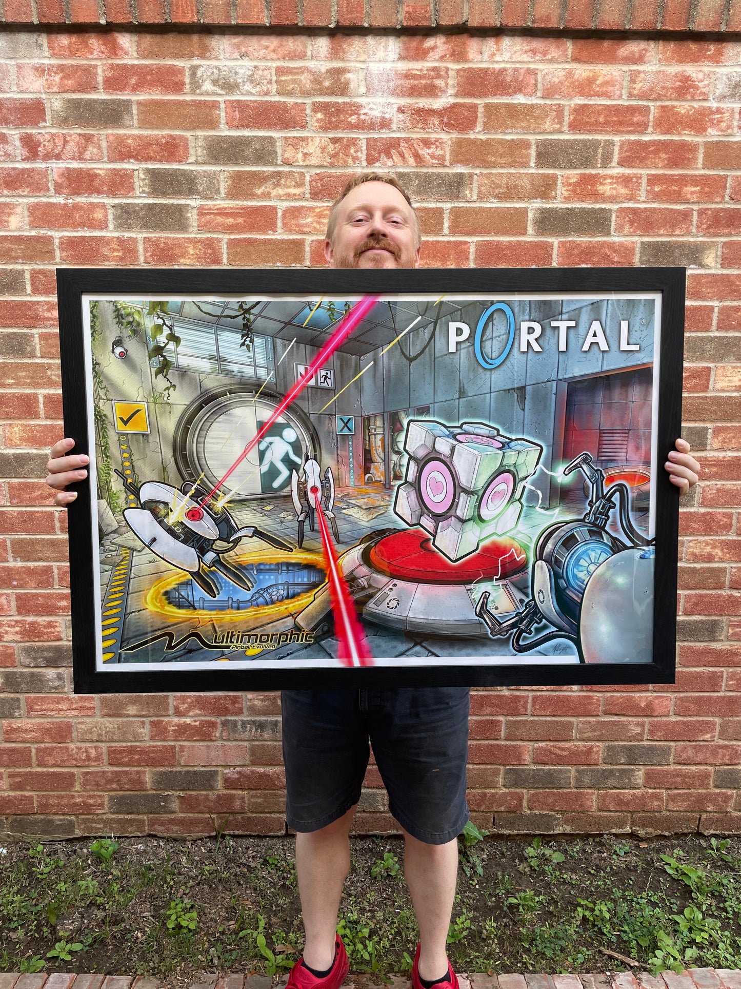 PORTAL 36x24 Poster Print - P3 Pinball from Multimorphic
