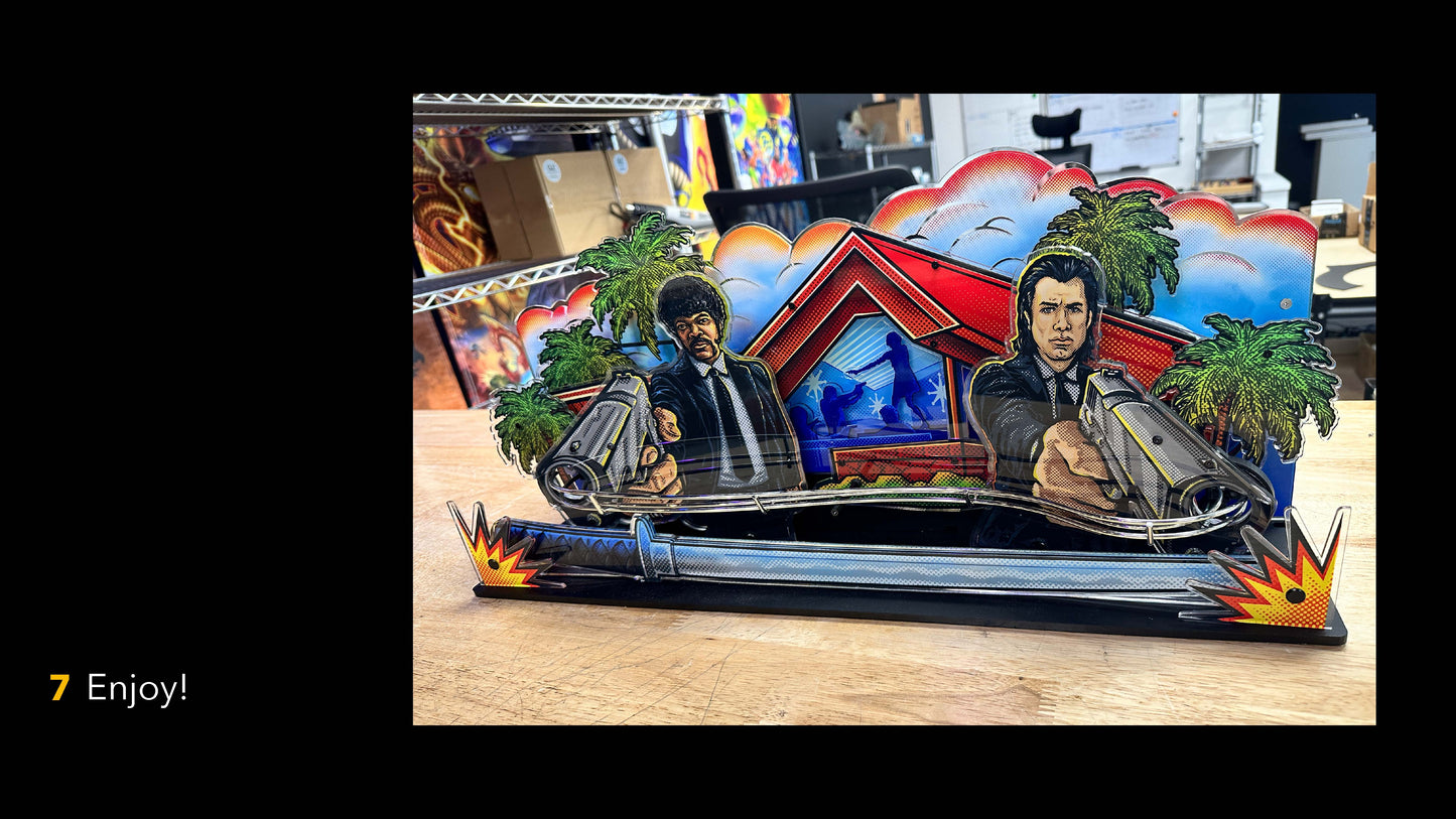 Alternate Character Art | Pulp Fiction "Double Tap" Topper Mod