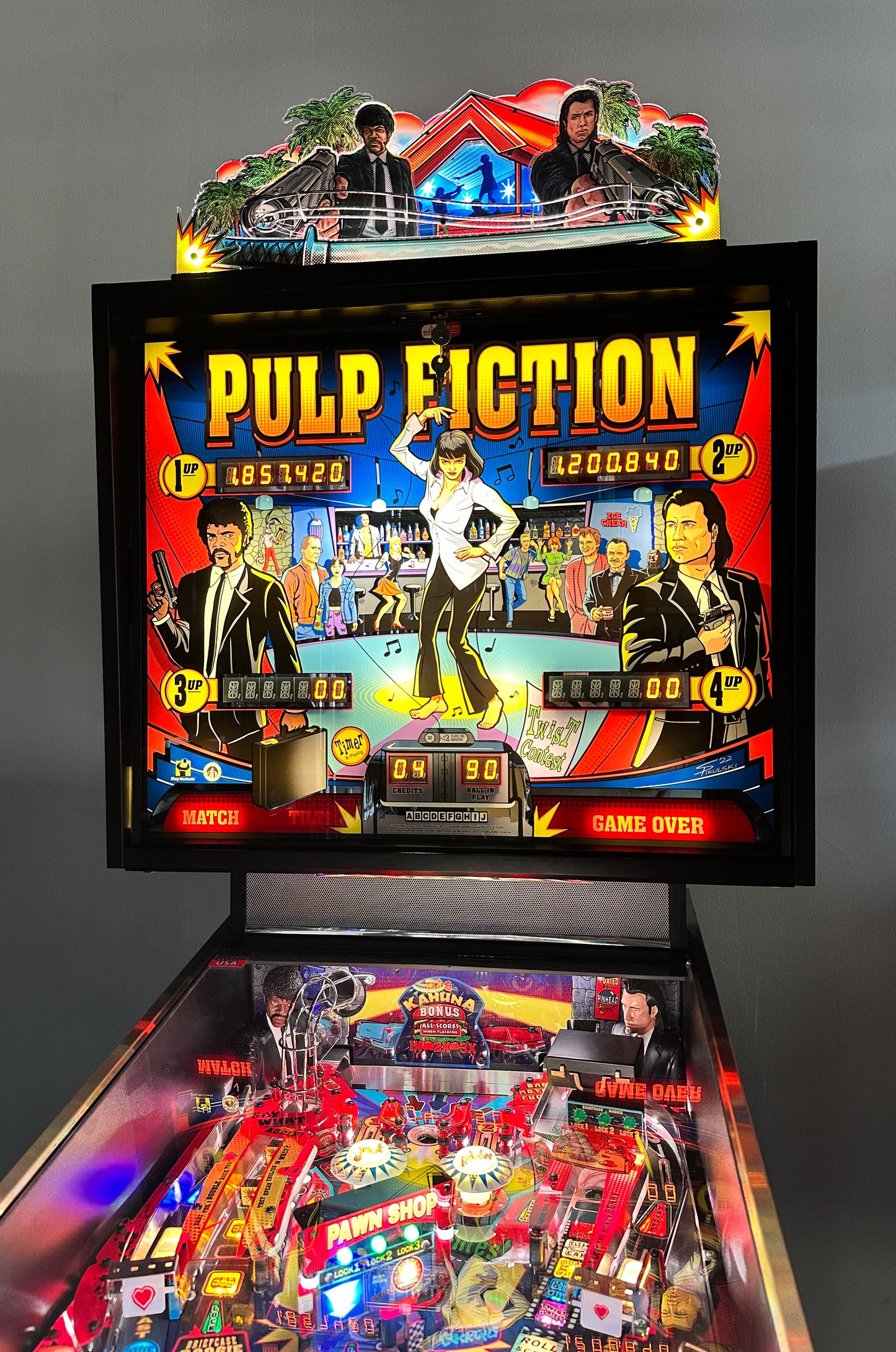 Alternate Character Art | Pulp Fiction "Double Tap" Topper Mod