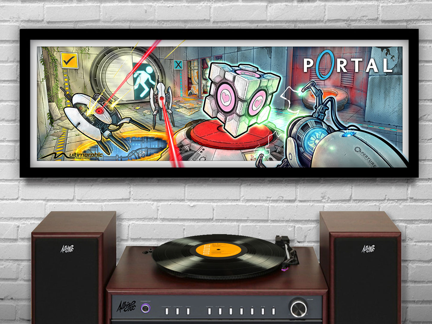 PORTAL Panorama Print - P3 Pinball from Multimorphic