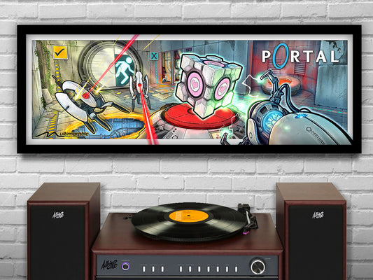 PORTAL Panorama Print - P3 Pinball from Multimorphic