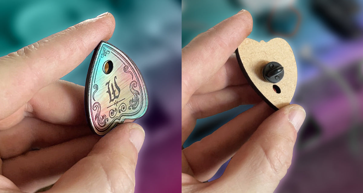 Winchester Planchette Souvenir Pins & Magnets