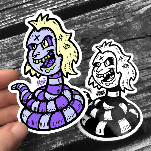 Ghost with the Most Snake Sticker - Waterproof Decal