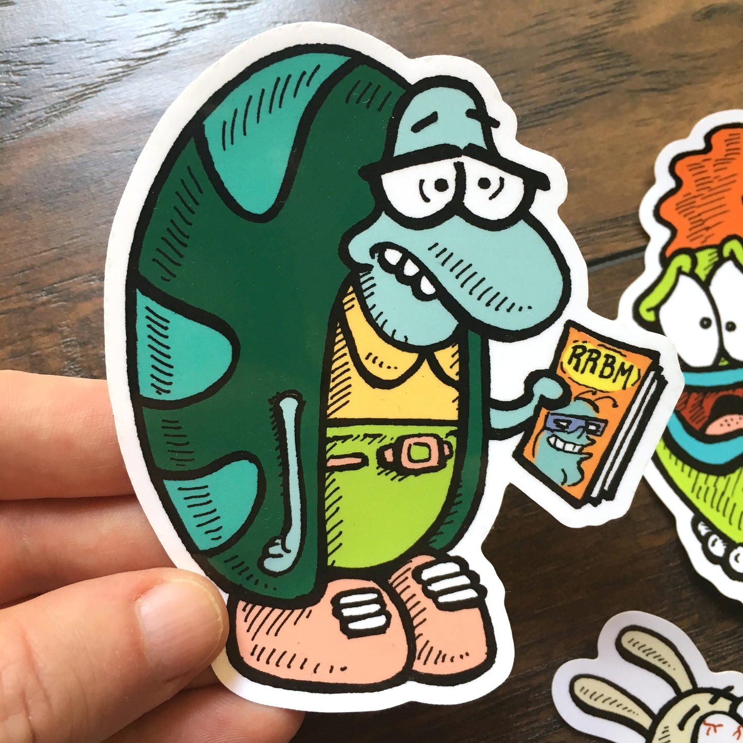 Rocko's Modern Life Stickers Complete Set- Weatherproof Decals - FREE US SHIPPING