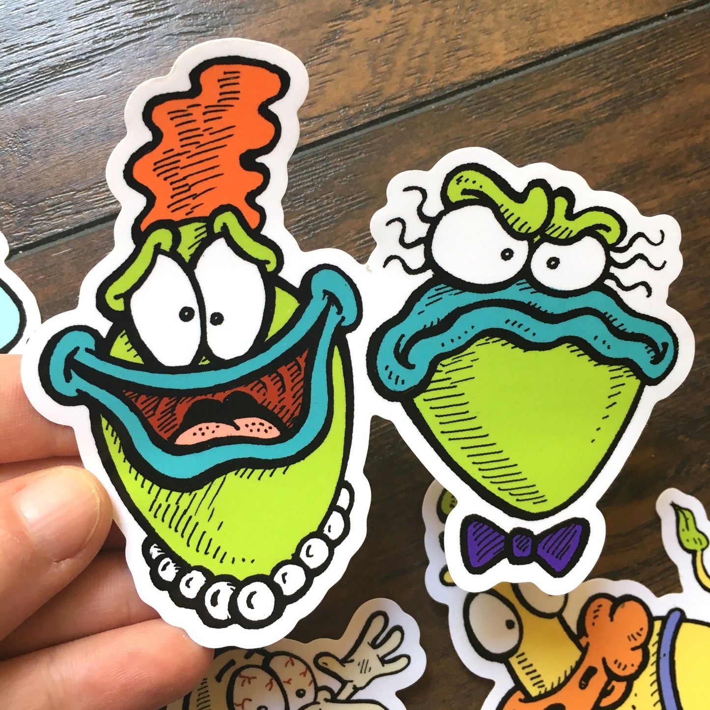 Rocko's Modern Life Stickers Complete Set- Weatherproof Decals - FREE US SHIPPING
