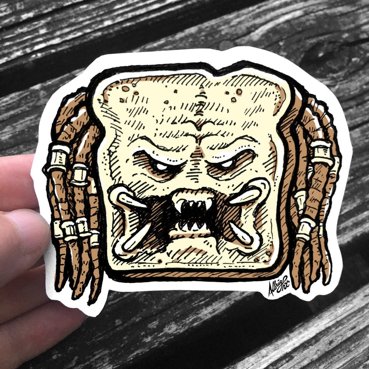 Breadator Sticker - Weatherproof Decal