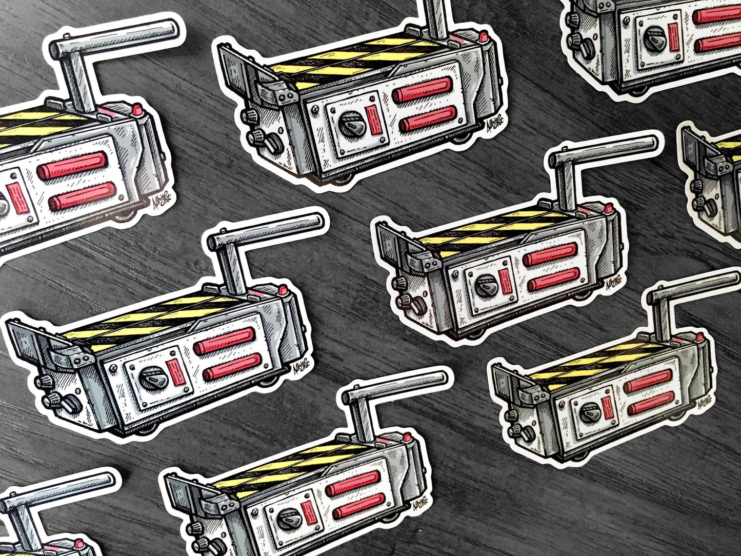 Ghost Trap - Sticker Decal