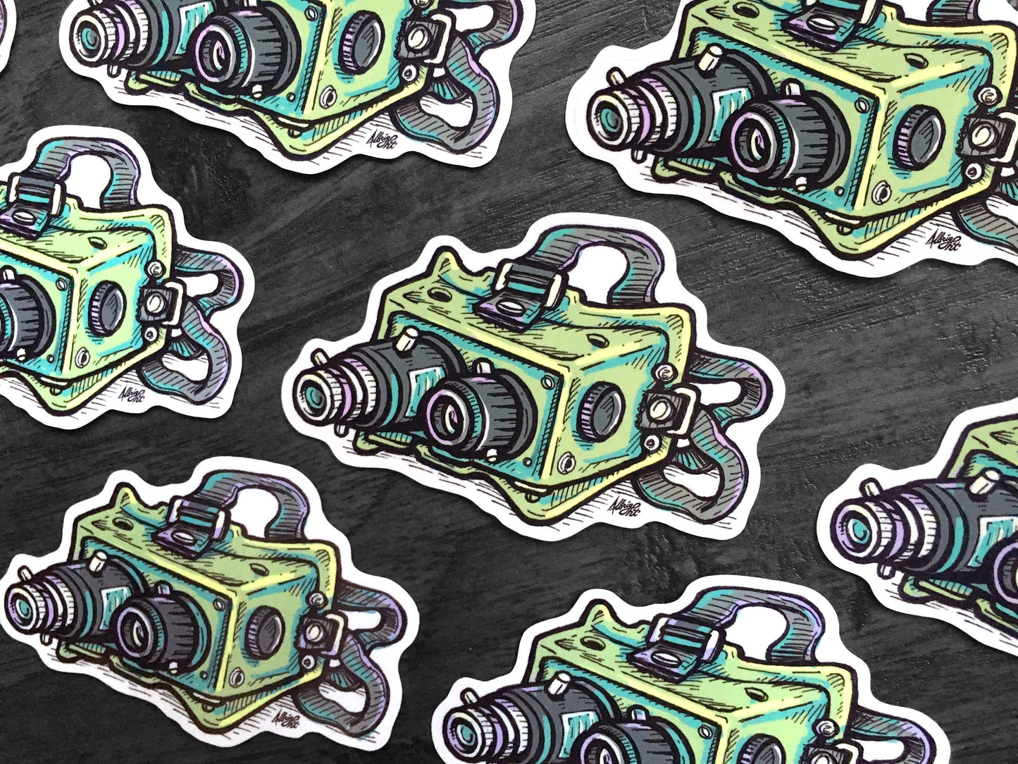 Ecto Goggles - Ghostbusters Waterproof Sticker Decal