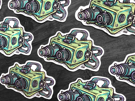 Ecto Goggles - Ghostbusters Waterproof Sticker Decal