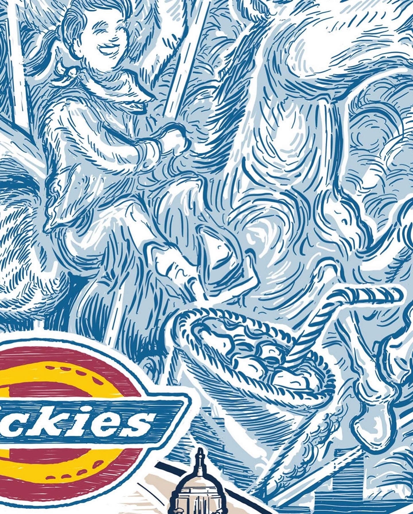 Dickies Arena Grand Opening Poster - Artist Proof