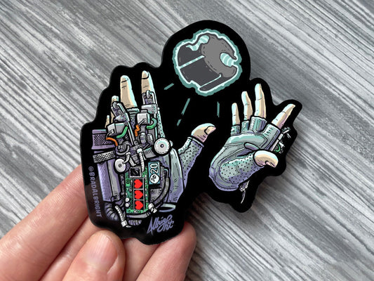 Alyx Gravity Gloves Sticker Decal - Half-Life: Alyx