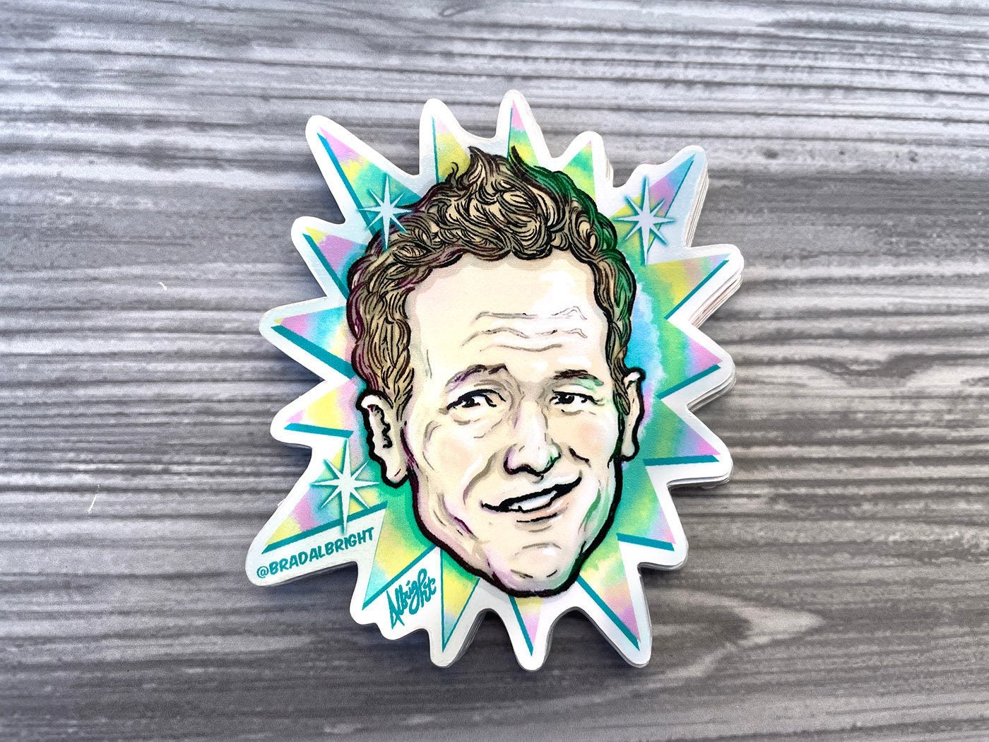 NPH Holographic Foil Sticker Decal - Neil Patrick Harris