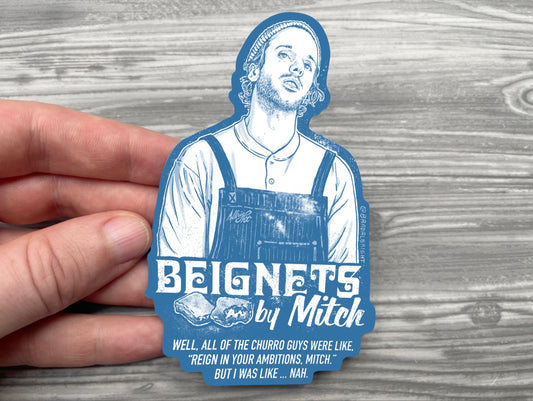 Beignets by Mitch - Magnets and Waterproof Sticker Decals