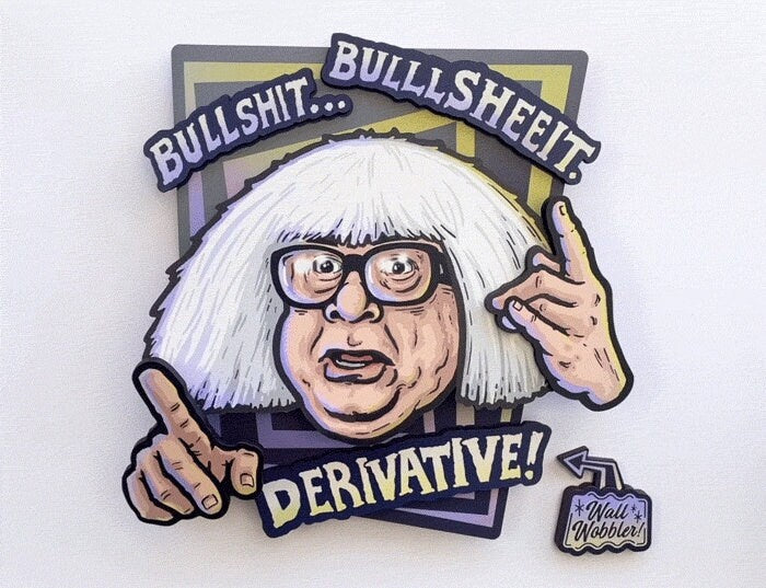 Always Sunny Ongo Gablogian Wall Wobbler - Interactive Dimensional Woodcut