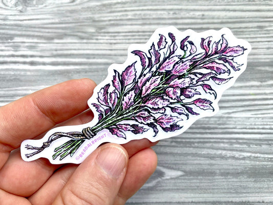 Will You Take The Red Herb? - Res. Evil Herb - Stickers & Magnets
