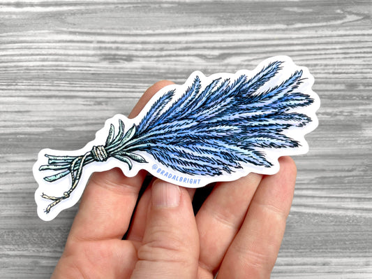 Will You Take The Blue Herb? - Res. Evil Herb - Stickers & Magnets