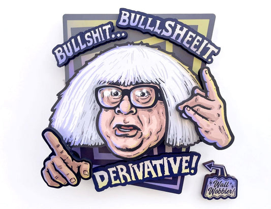 Always Sunny Ongo Gablogian Wall Wobbler - Interactive Dimensional Woodcut