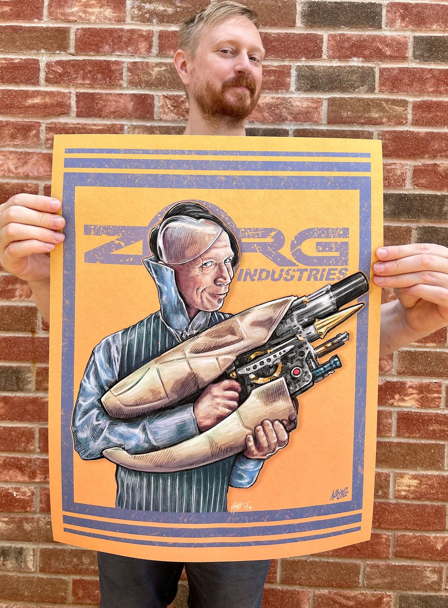 Jean-Baptiste Emanuel Zorg - Ltd Edition Signed & Numbered Archival Giclee Print - Fifth Element Zorg