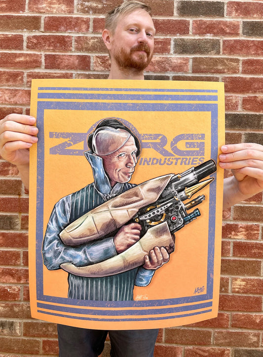 Jean-Baptiste Emanuel Zorg - Ltd Edition Signed & Numbered Archival Giclee Print - Fifth Element Zorg