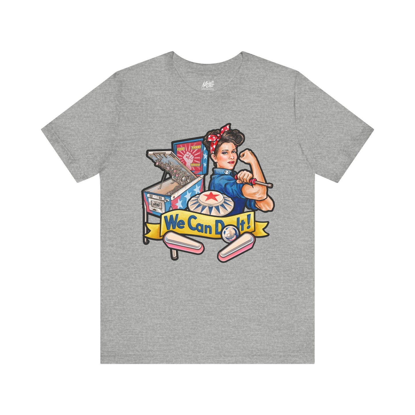 Rosie The Pinball Tech