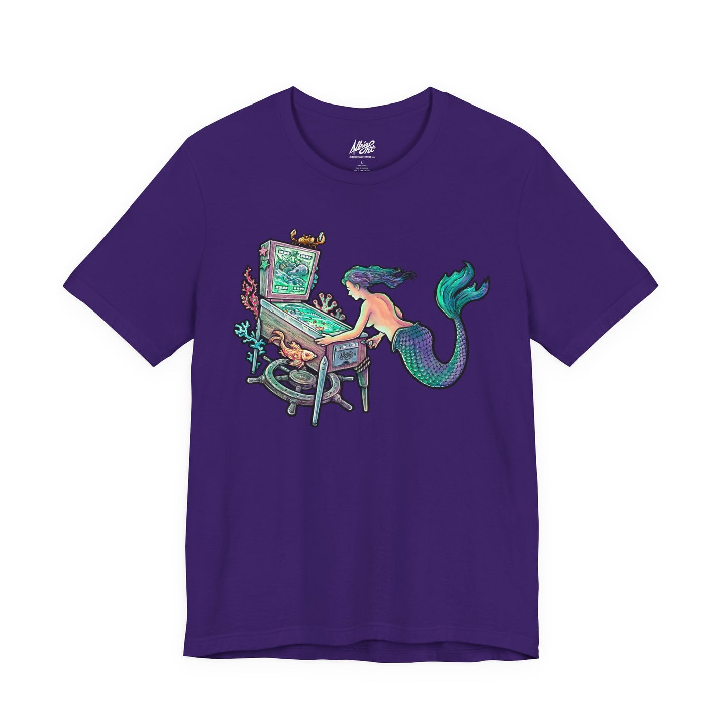 Mermaid Pinball Tee