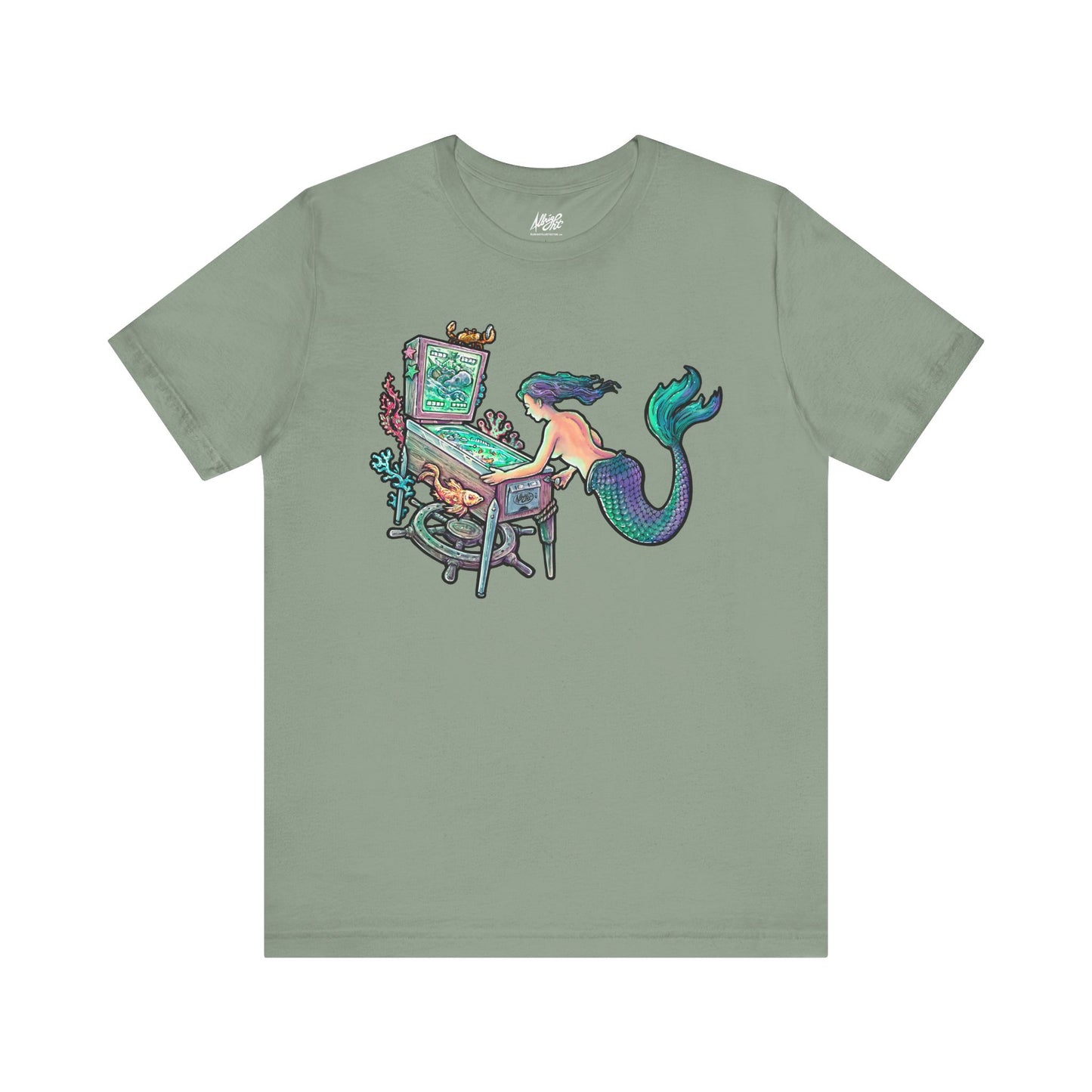 Mermaid Pinball Tee