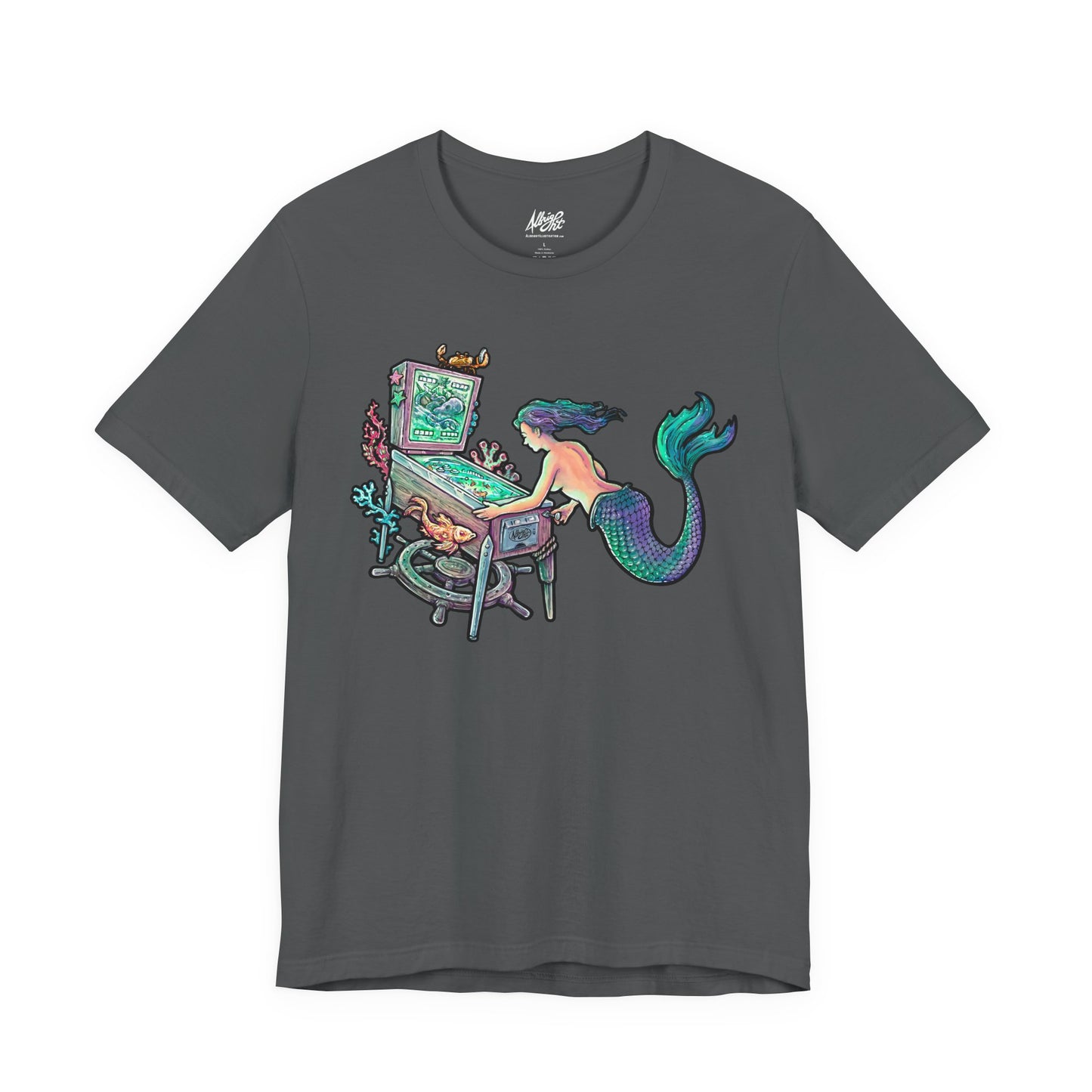Mermaid Pinball Tee