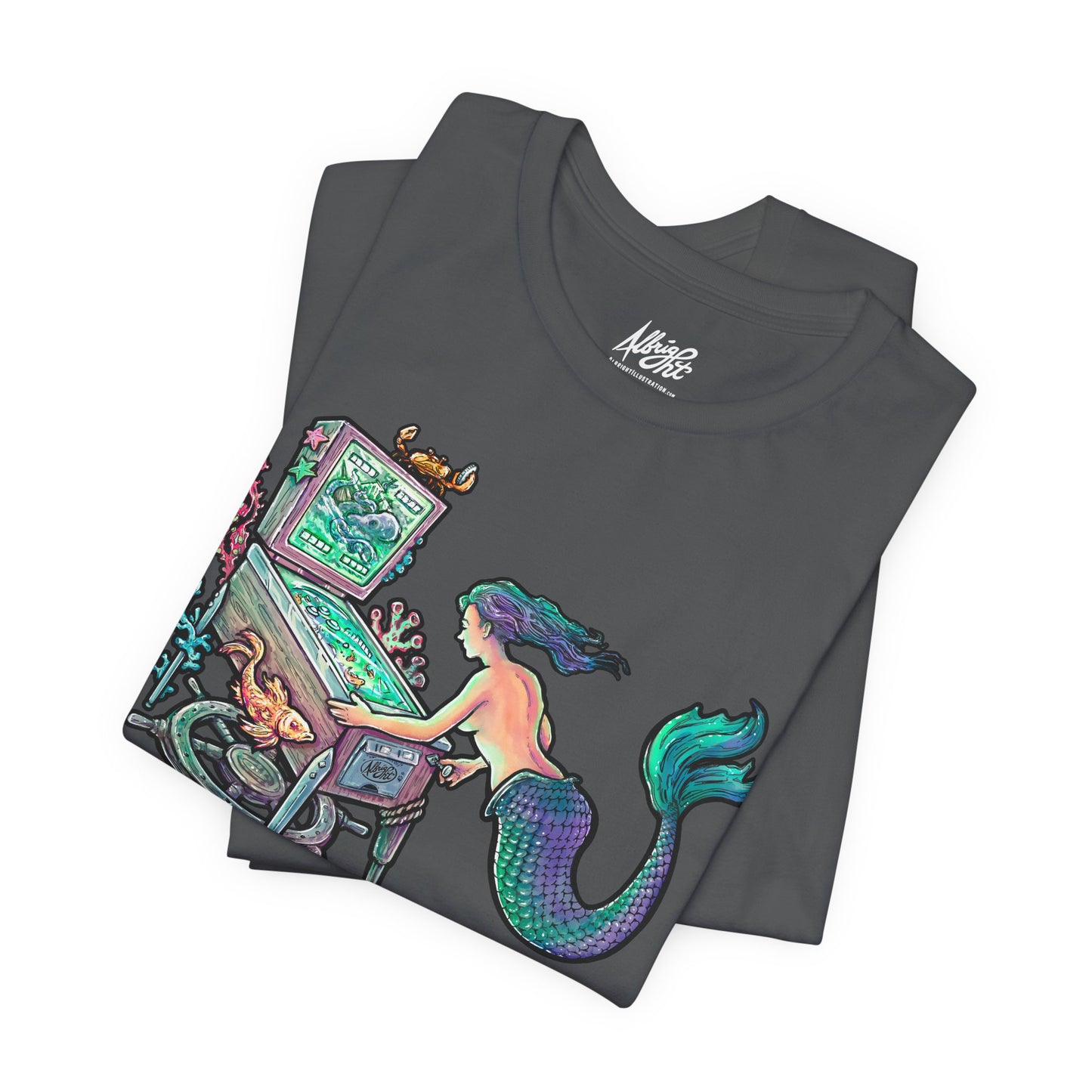 Mermaid Pinball Tee