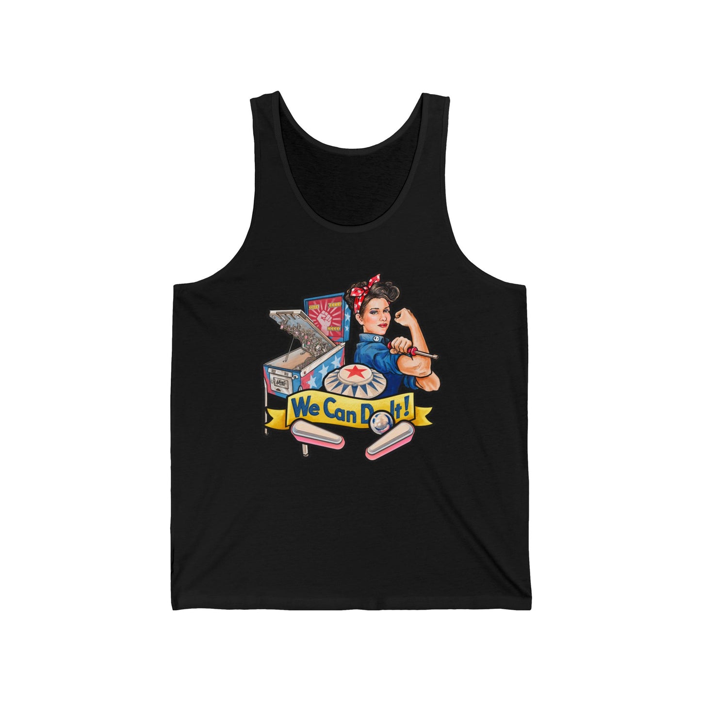 Rosie the Riveter 'We Can Do It' Graphic Tank Top