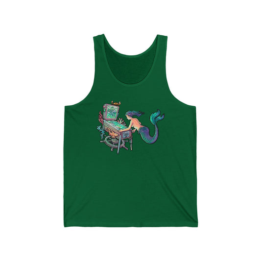 Mermaid Pinball Graphic Tank Top