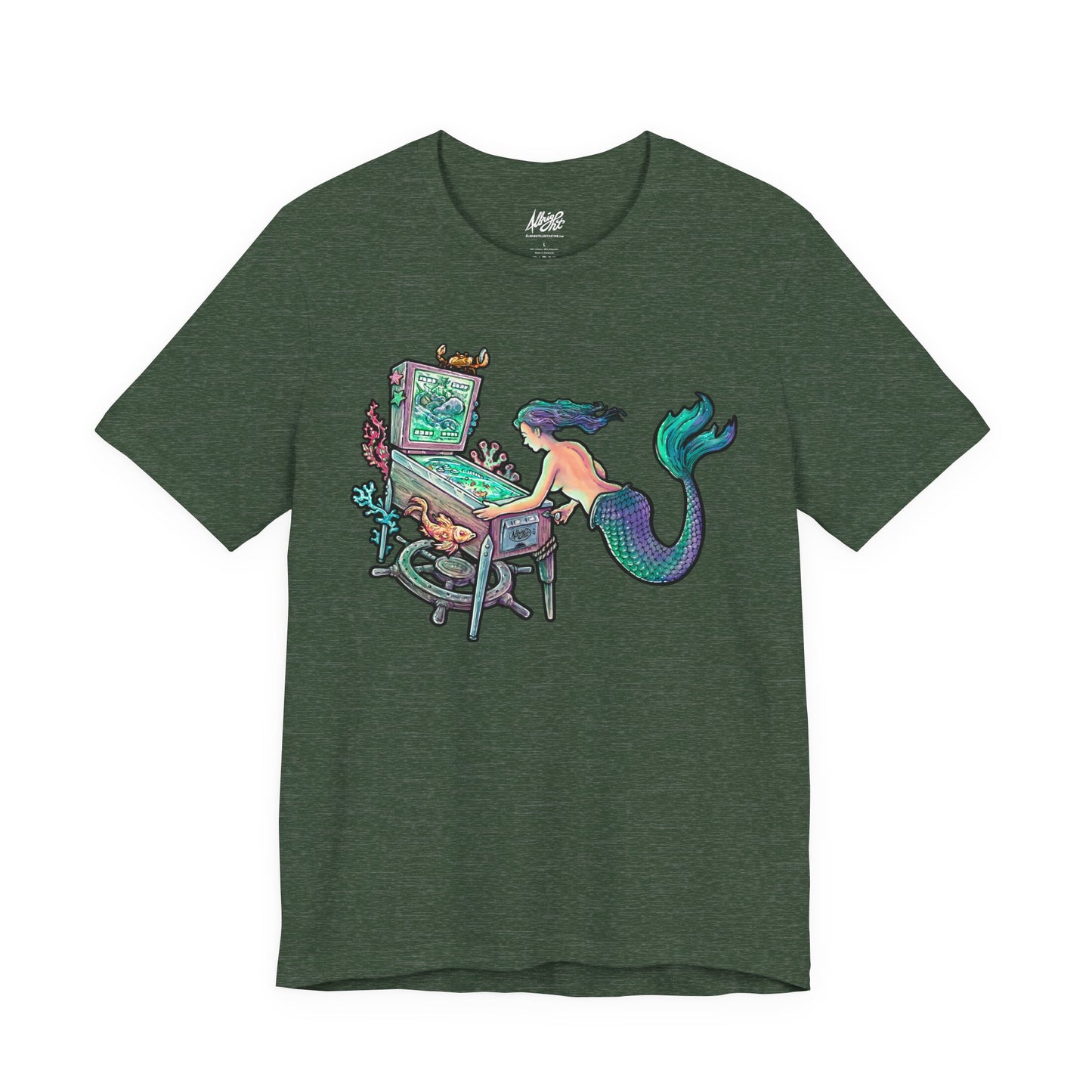 Mermaid Pinball Tee