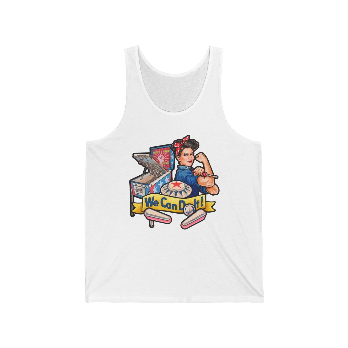 Rosie the Riveter 'We Can Do It' Graphic Tank Top