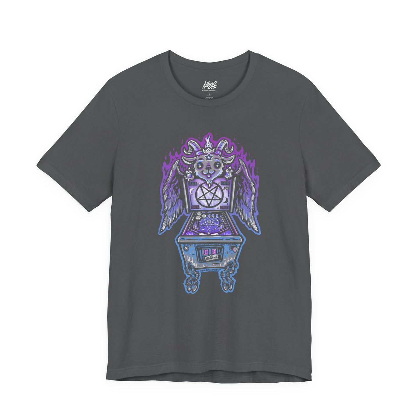 Cutest Damned Pinball Baphomet Tee