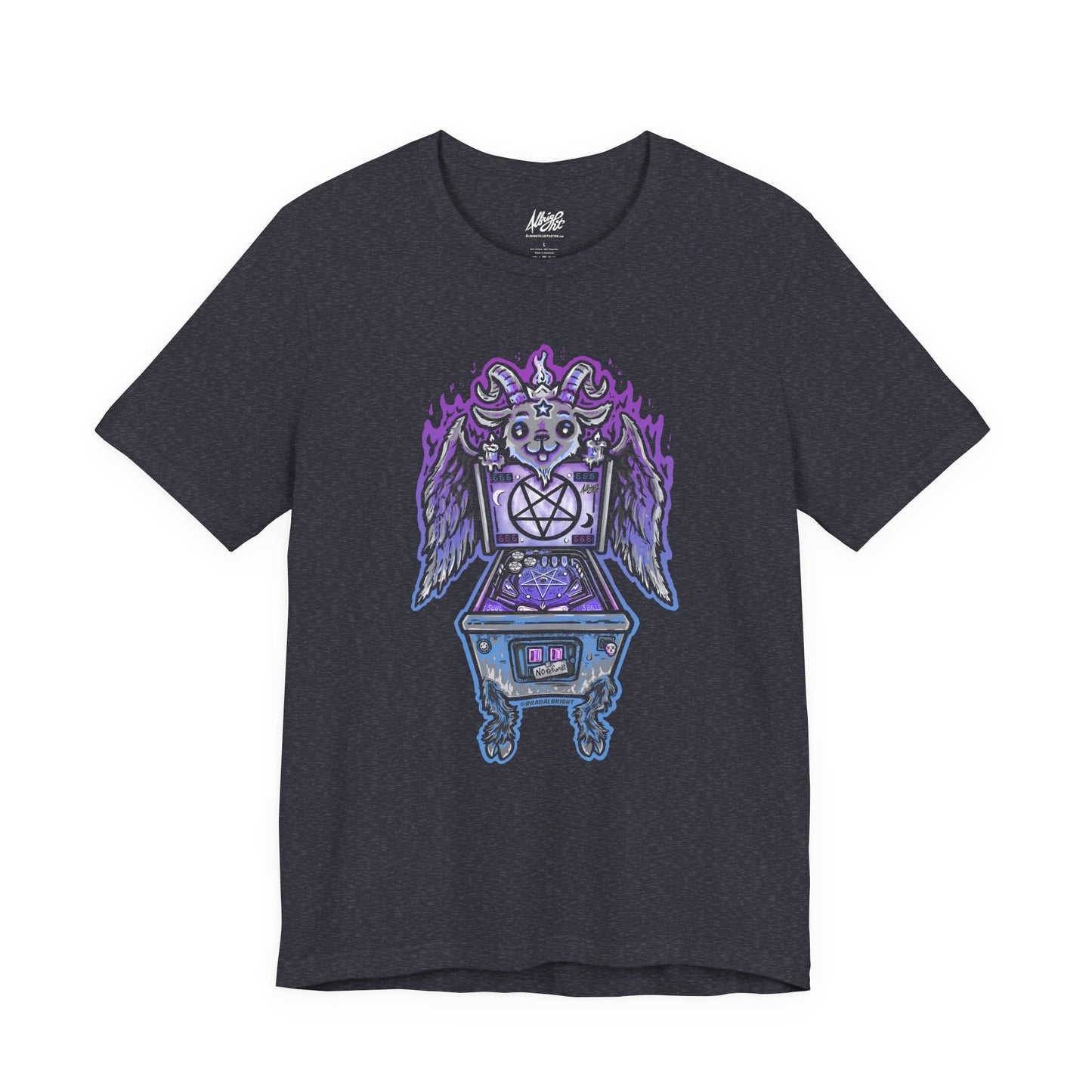 Cutest Damned Pinball Baphomet Tee