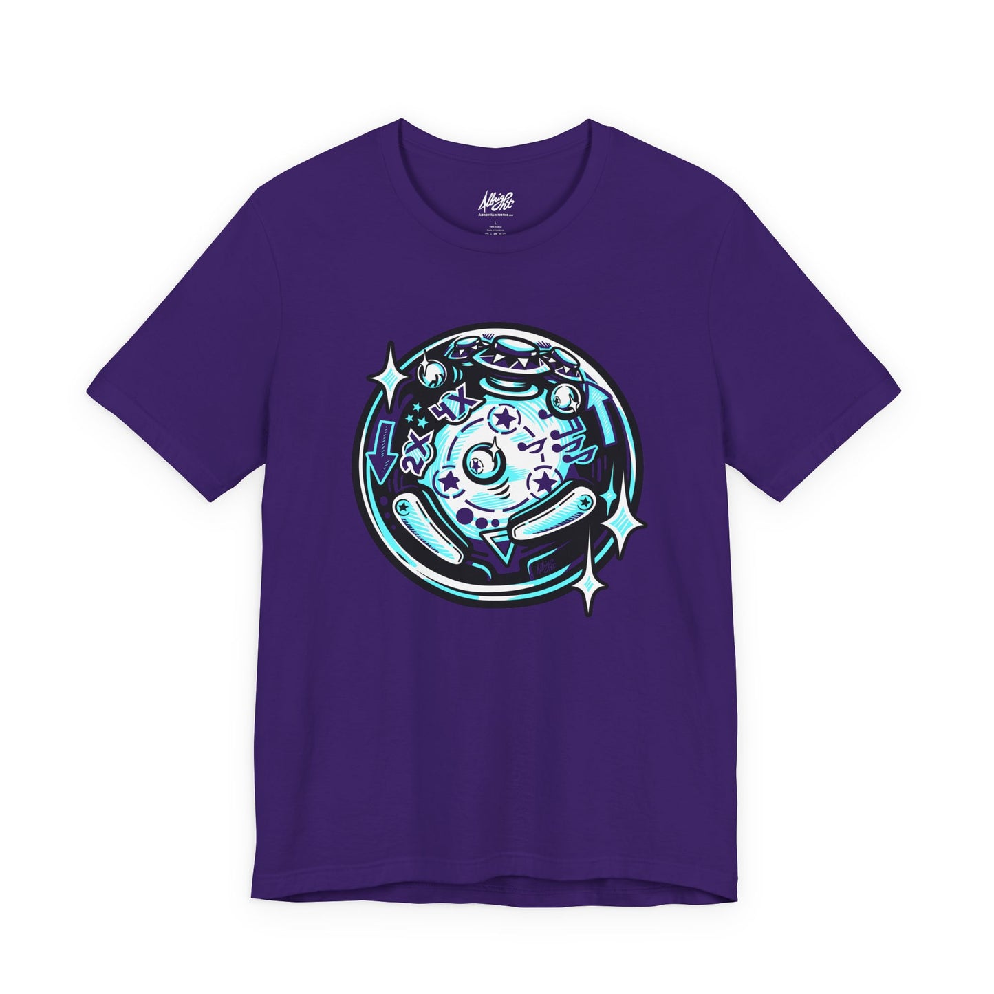 Pinball Reflections - Premium Bella+Canvas Jersey Short Sleeve Tee