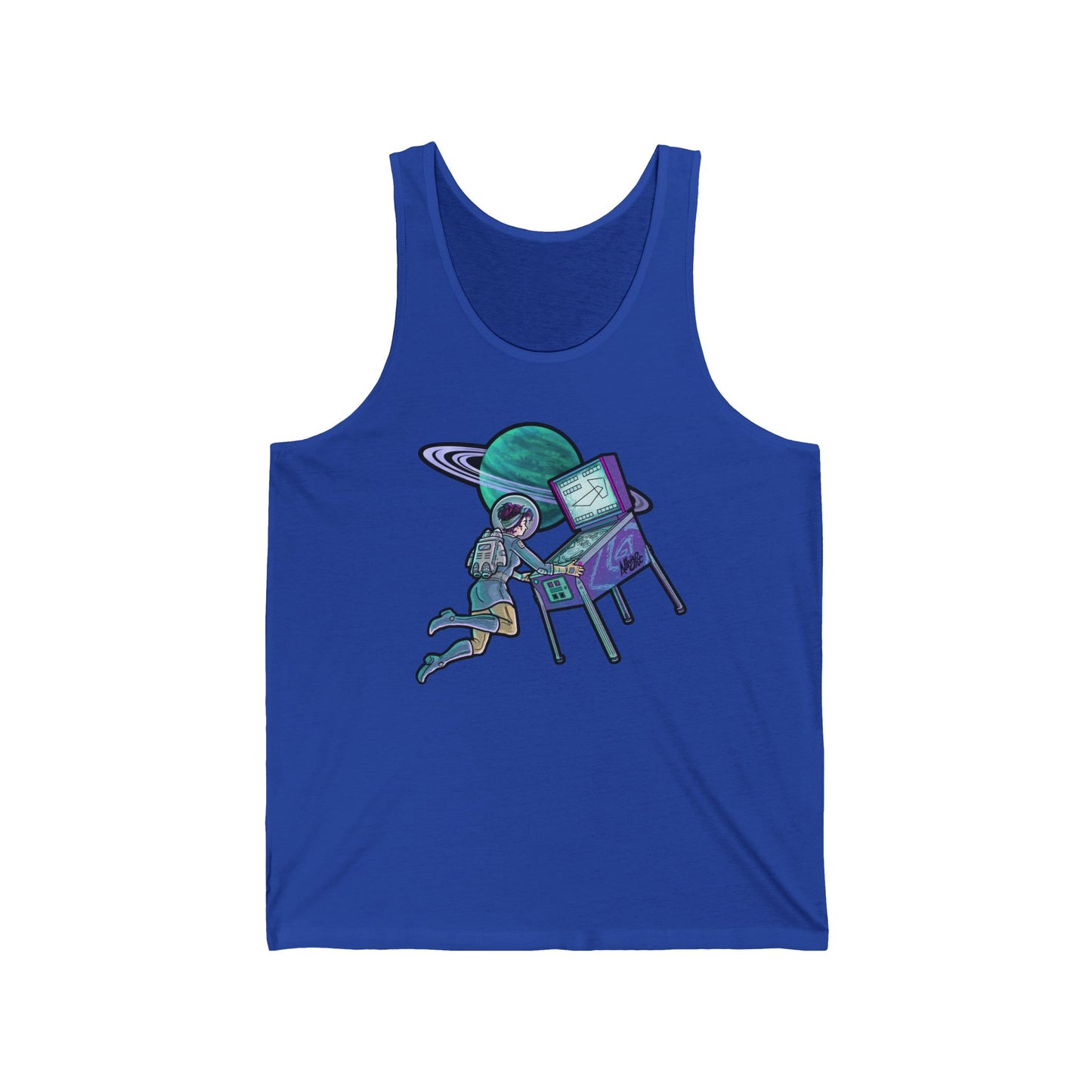 Spacegirl Pinball Graphic Tank Top
