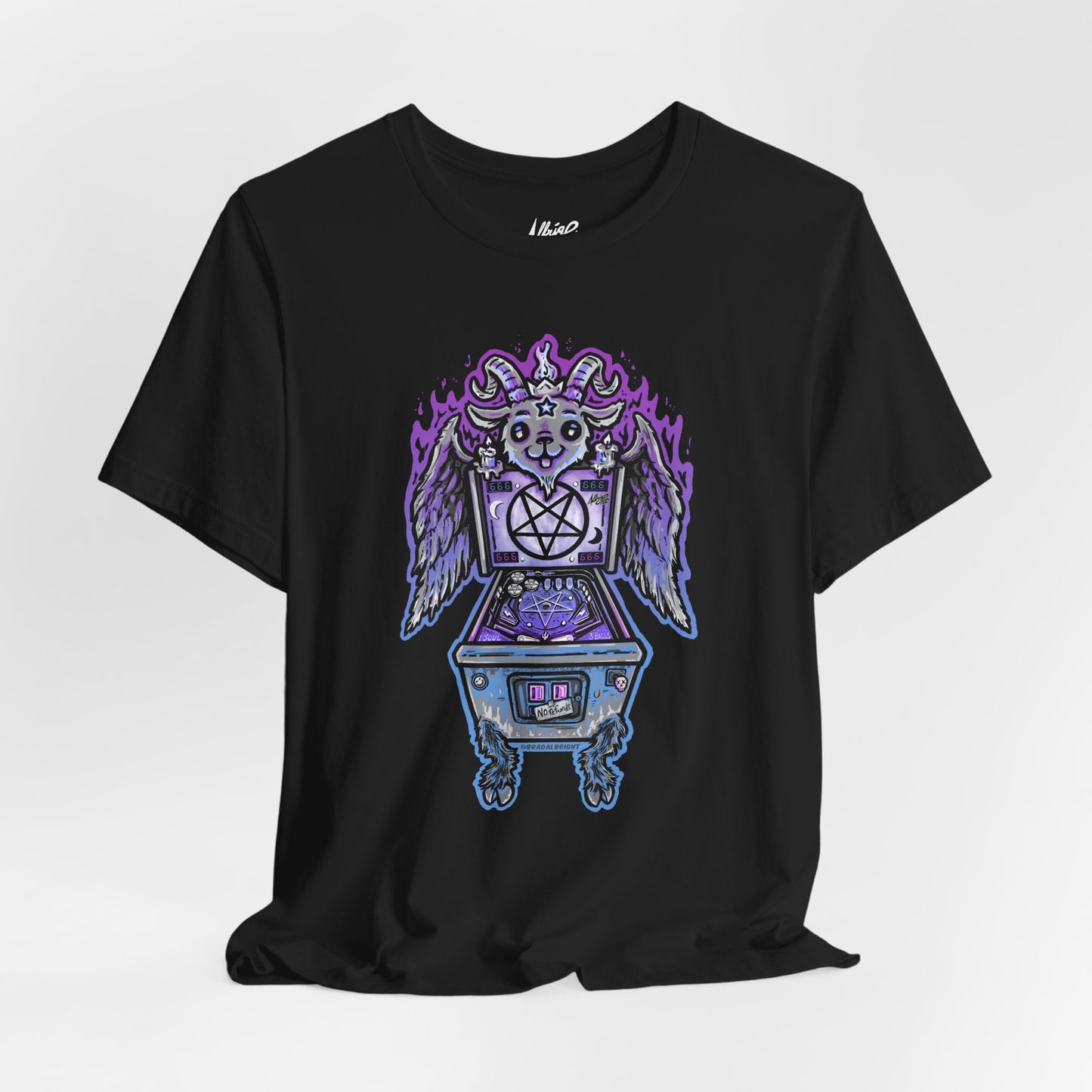 Cutest Damned Pinball Baphomet Tee
