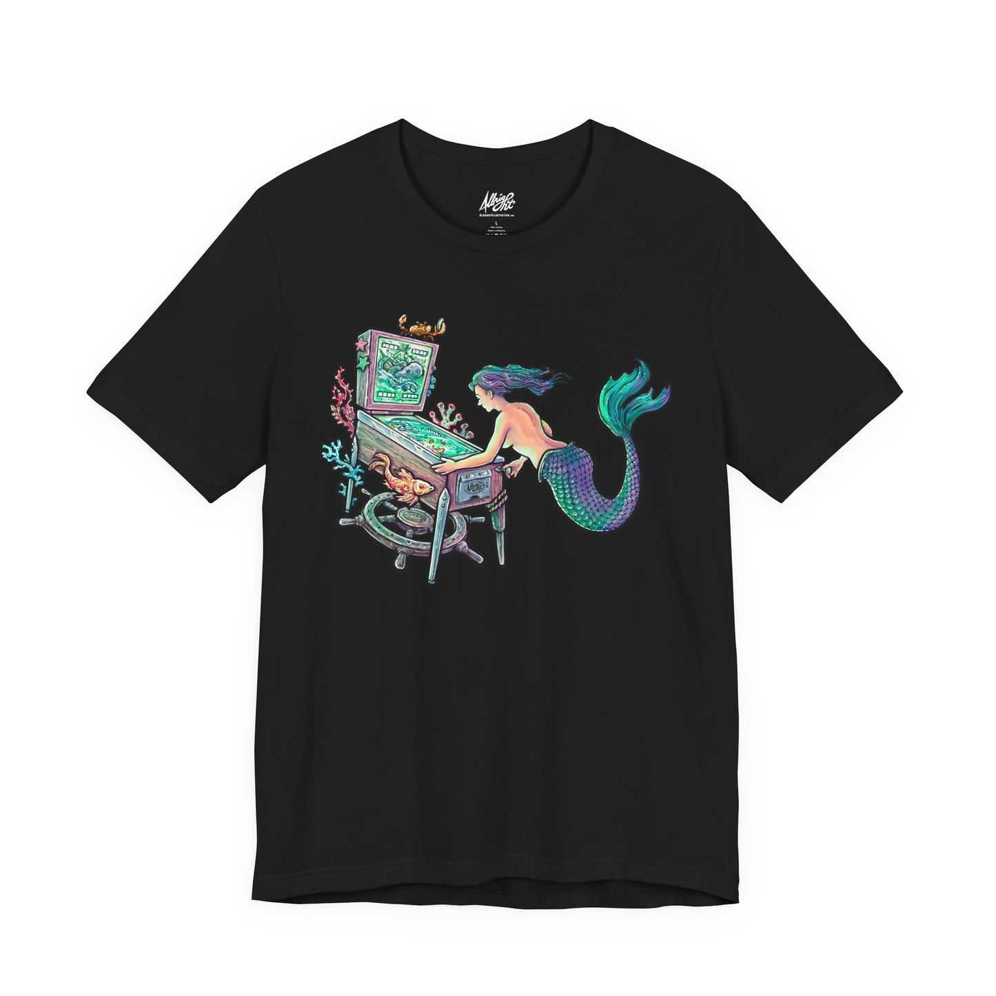 Mermaid Pinball Tee