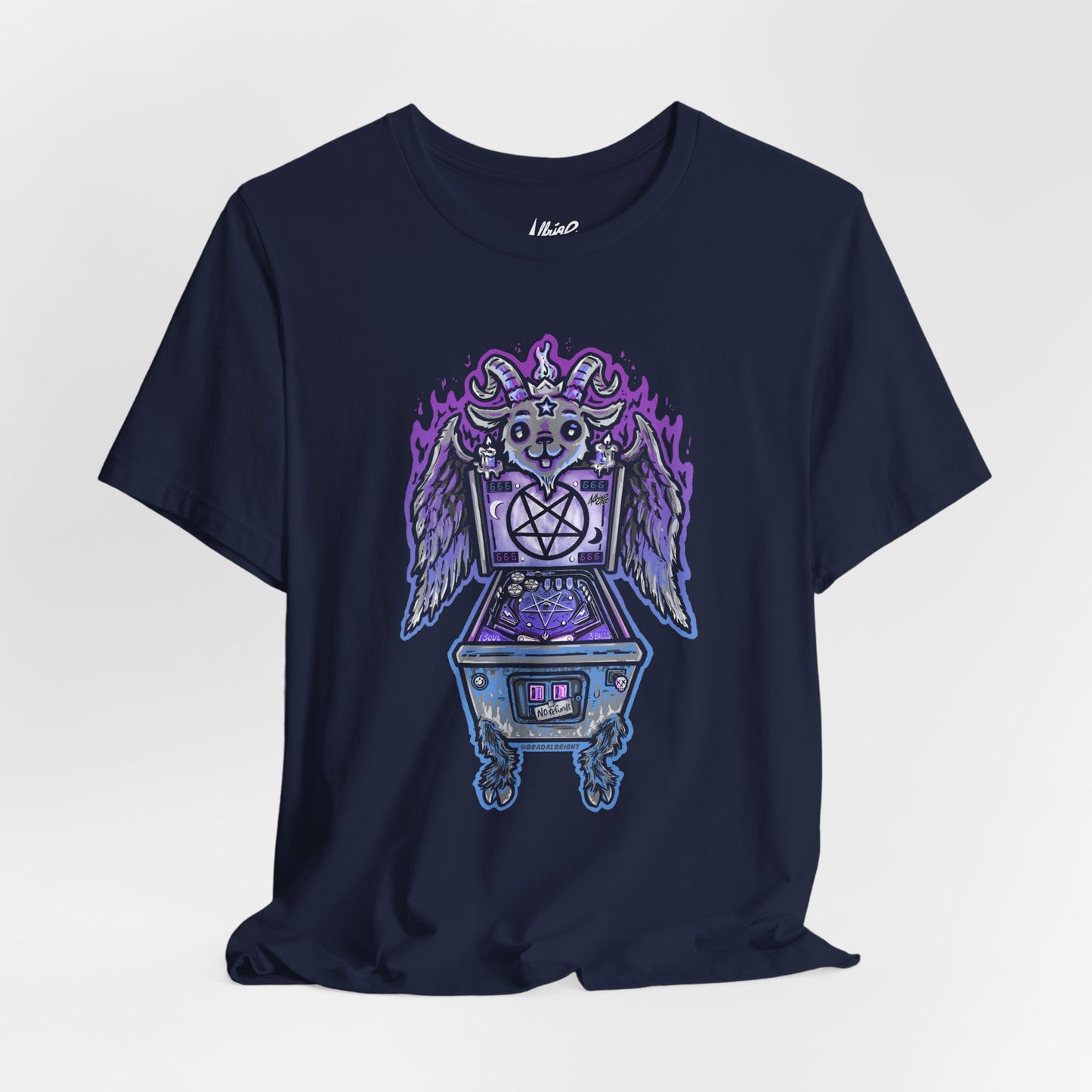 Cutest Damned Pinball Baphomet Tee