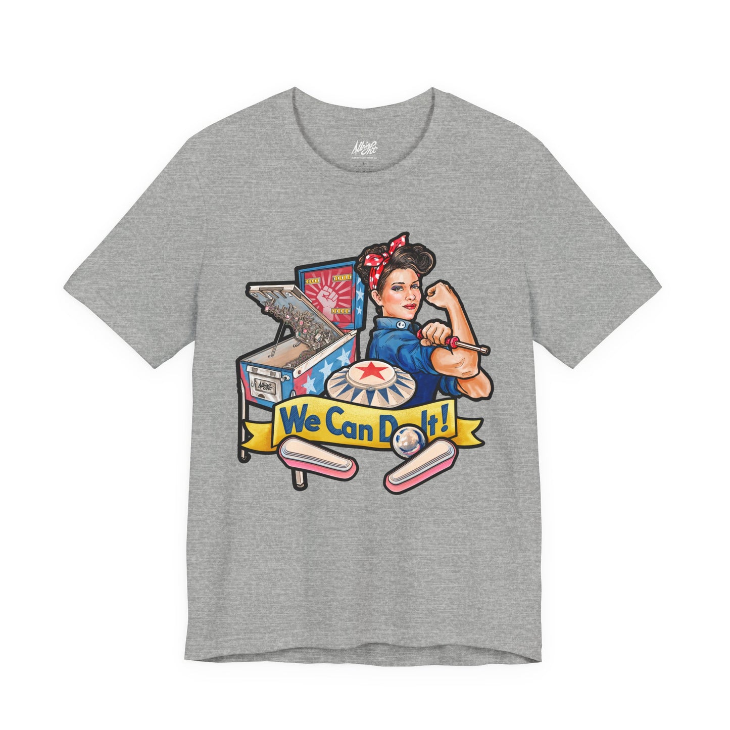 Rosie The Pinball Tech