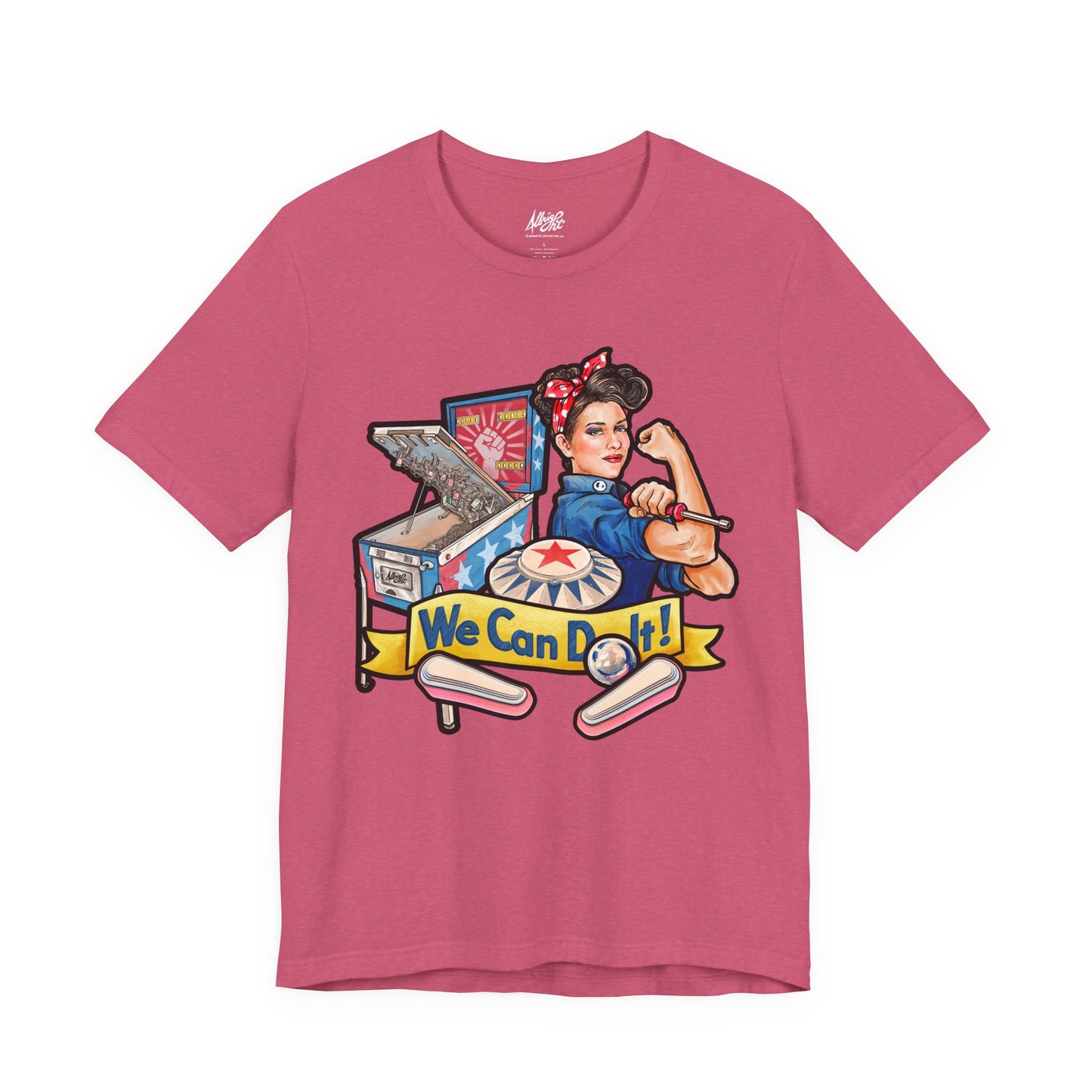 Rosie The Pinball Tech
