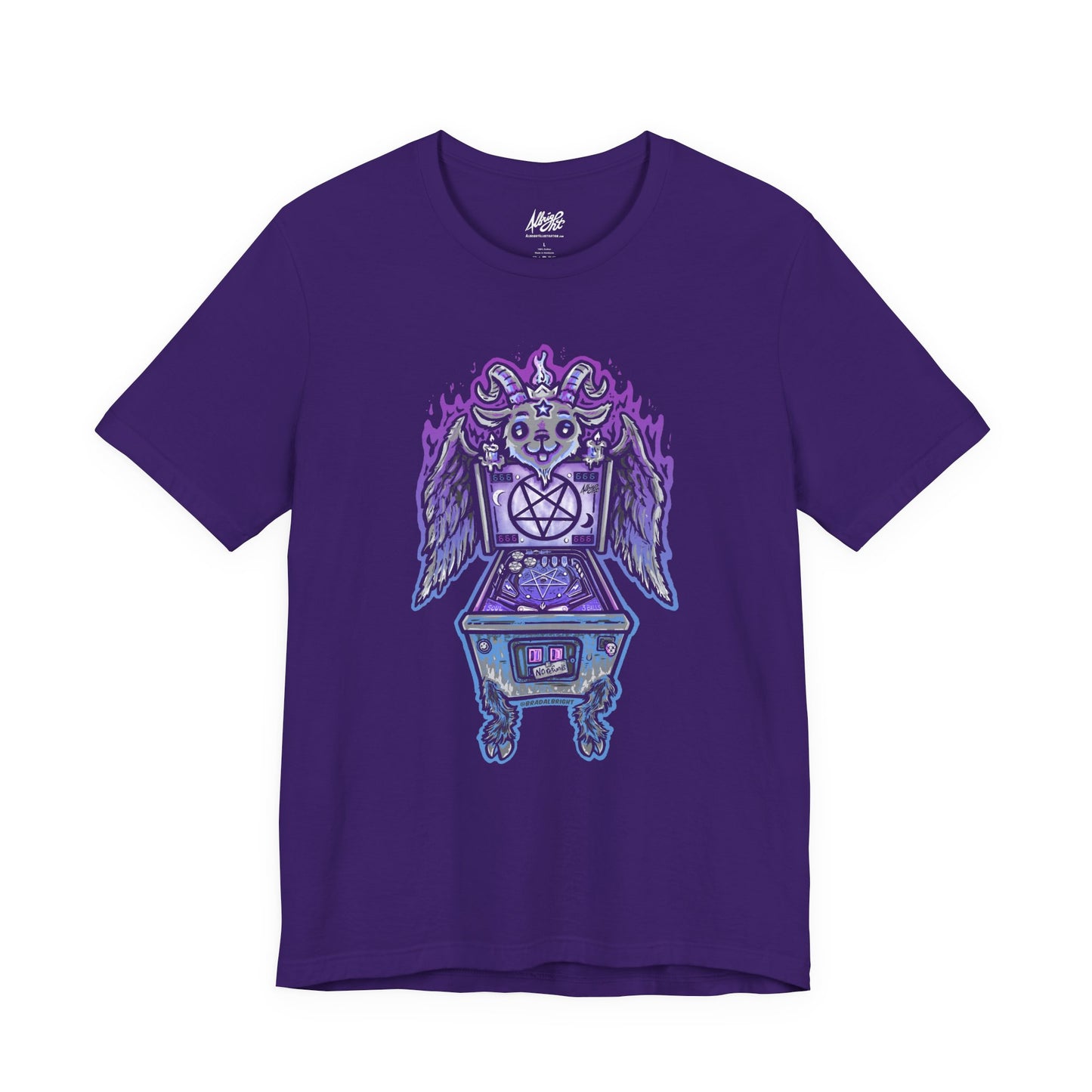 Cutest Damned Pinball Baphomet Tee