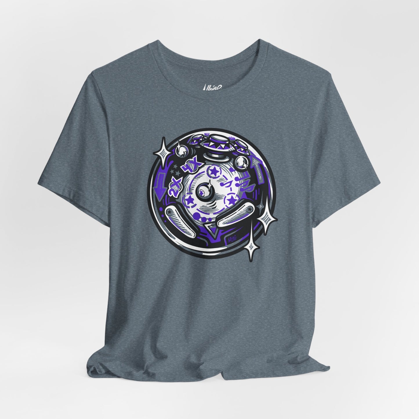 Pinball Reflections - Premium Bella+Canvas Jersey Short Sleeve Tee